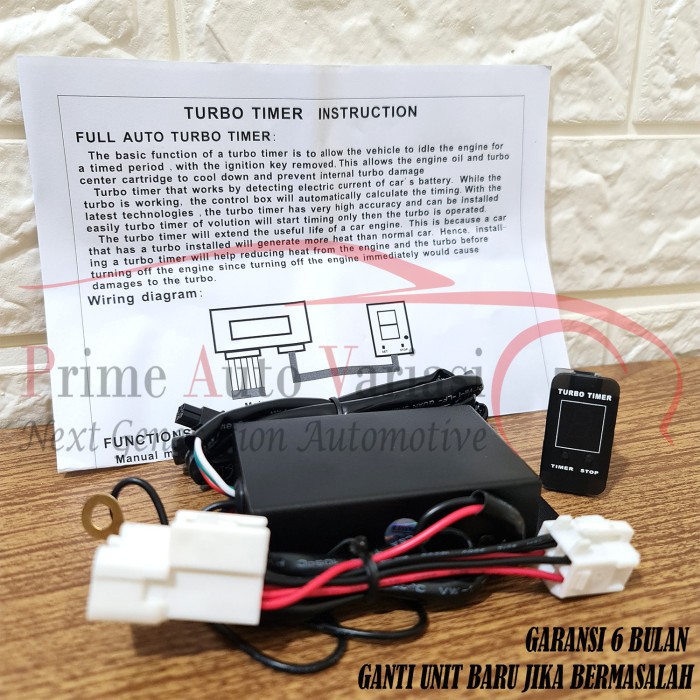 TURBO TIMER OEM FORTUNER OLD 2KD TOYOTA PNP 2004 2015 Harga 820,000 rupiah*Gratis Ongkir