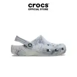 Giày Clog Trẻ Em Crocs Classic Watercolor Marbled - Grey Swirl - 211602-1WZ