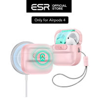 ESR Pulse FlickLock AirPods 4 Case (HaloLock) Compatible with Mag-Safe