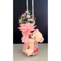 ISTANA BONEKA BUKET VALENTINE bonita jumbo premium bunga bouquet