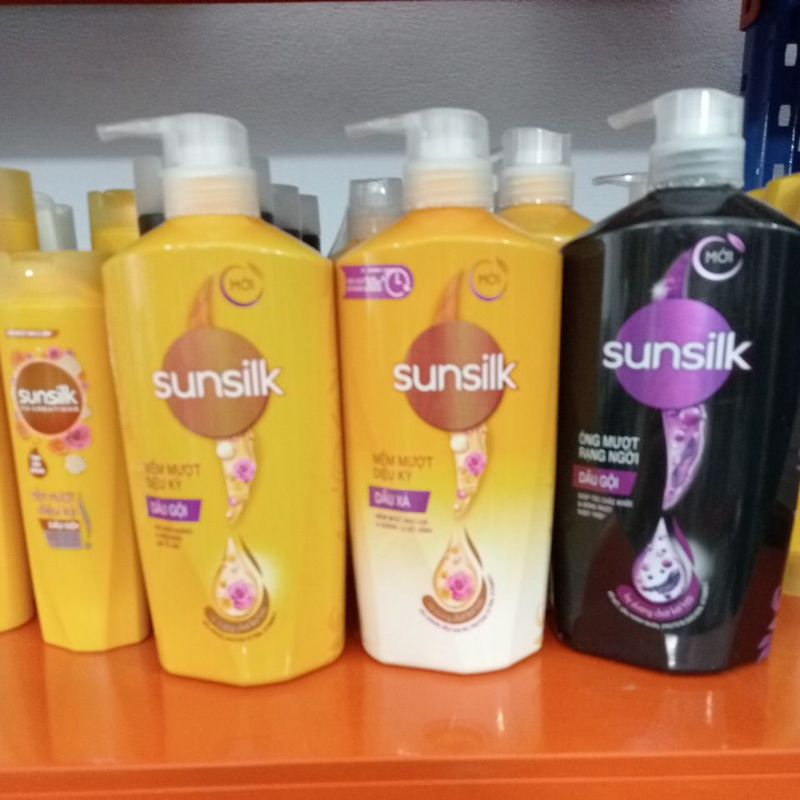 Dầu gội đầu, Dầu xả tóc Sunsilk Óng mượt rạng ngời, Mềm mượt diệu kỳ