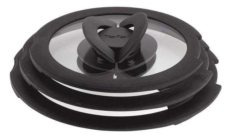 Tefal Ingenio - Set of 3 glass lid covers (16, 18 and 20 cm) (Preorder will arrive 7-15 working days) Singapore