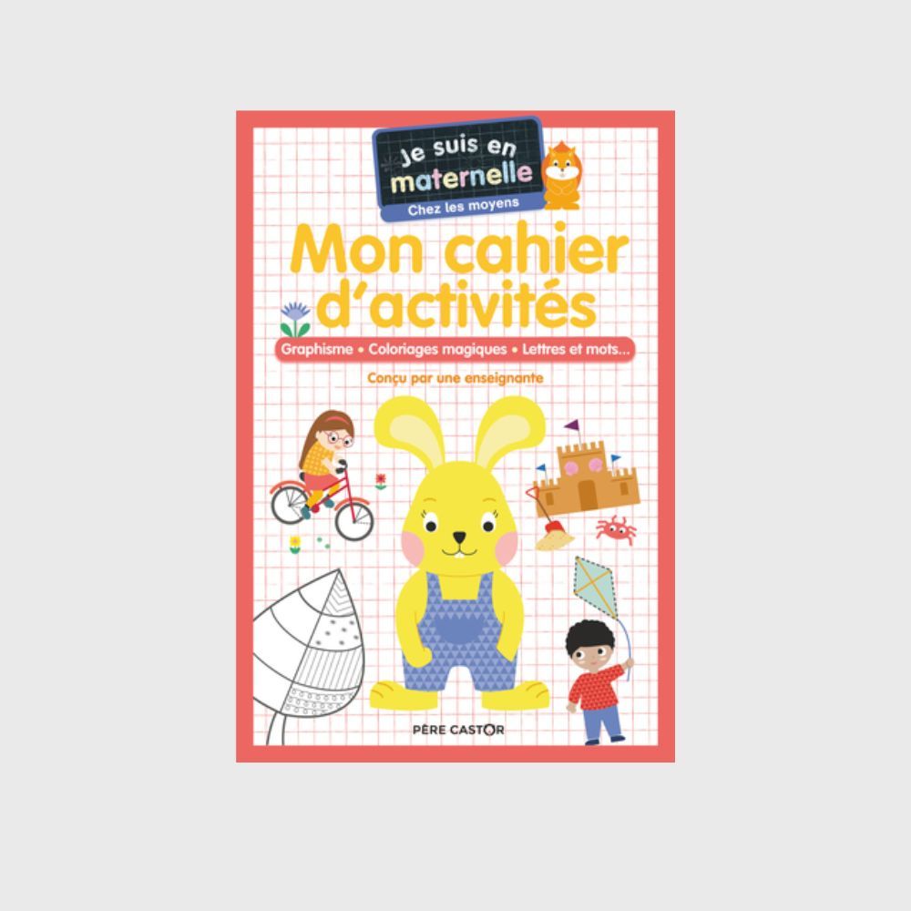Sách Pháp - Mon Cahier D'Activites - Chez Les Moyens
