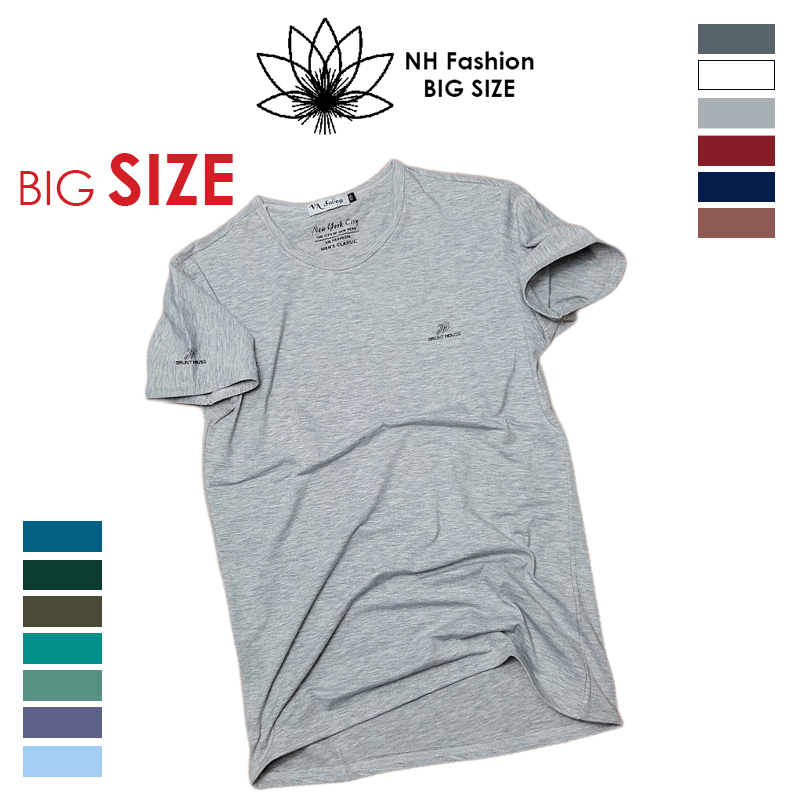 Big size T'shirt for men - NH BIG SIZE SHOP - 5