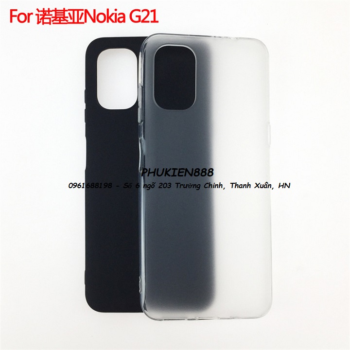 ỐP LƯNG ĐIỆN THOẠI NOKIA G21 SILICONE DẺO