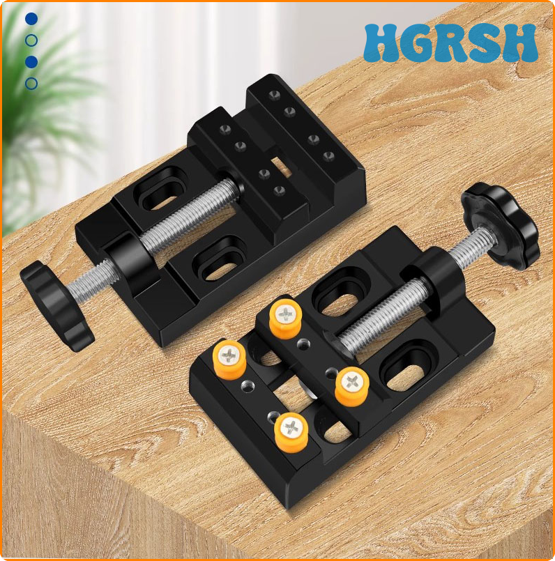 Hgrsh Để Bàn Mini giữ vật cố định để mài, cắt và khoan máy mài chốt lắp vào bàn nhỏ cái khoan tay cố