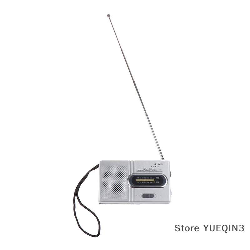  Store YUEQIN3 Loa Máy phát nhạc AM FM cầm tay mini radio di động Radio âm thanh nổi ngoài trời 