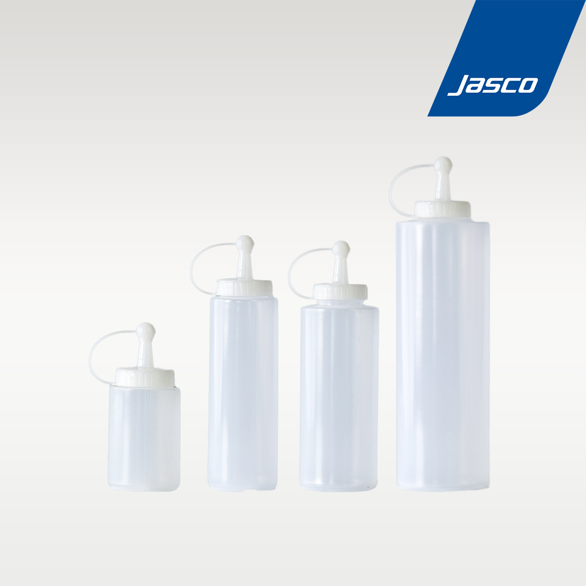 Jasco ขวดซอส มีจุกปิด พลาสติก Squeeze Dispensers with Cap ราคา 17 บาท*ส่งฟรี