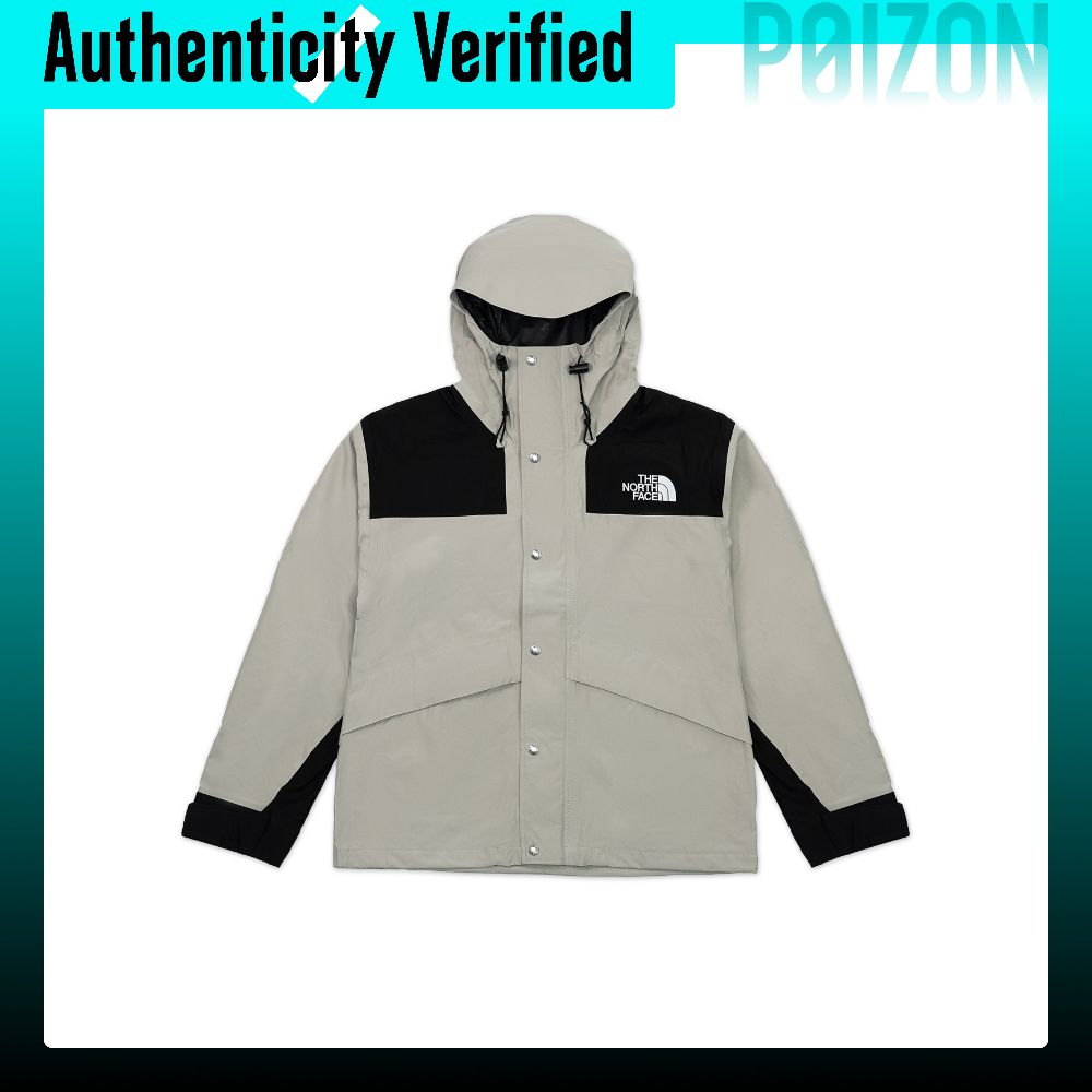 รองเท้าและชุดกีฬา The North Face เสื้อแจ็คเก็ตกันลมมีฮู้ดผู้ชาย สีเทาเคลย์ (ถอดไม่ได้) แบบบาง NF0A8AKJ ราคา 28,888 บาท*ส่งฟรี
