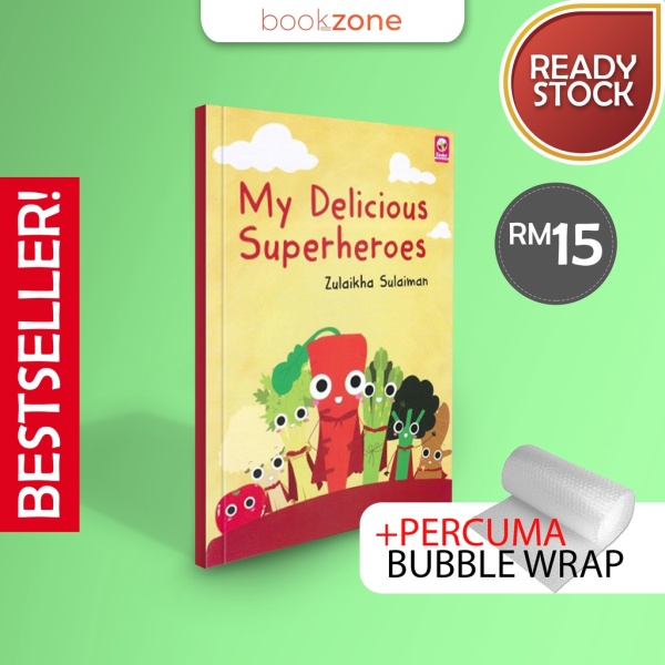 [ 100% Original Little Caliphs ] My Delicious Superheroes By Zulaikha Sulaiman DIJAMIN BARU & FIZIKAL Malaysia