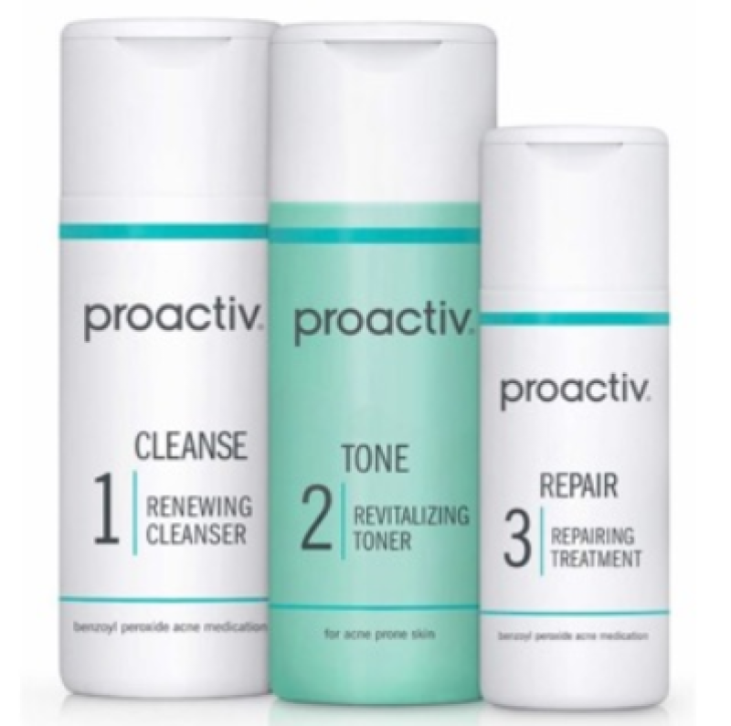 Buy Proactiv 3-Step Acne Treatment System Cleanser Toner Repair - 30,60,90 Days Singapore