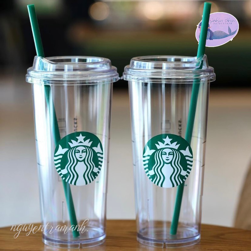 [Order] STARBUCKS KOREA LY NHỰA SIREN TRENTA COLDCUP 887ML (TẶNG STICKER)