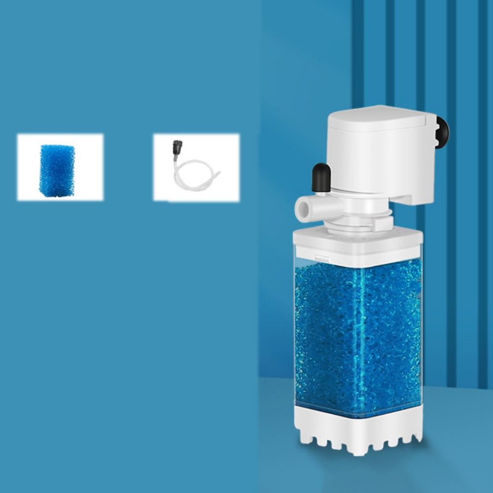 POXIA Tắt tiếng Bộ lọc chìm bể cá Có thể tháo rời Nhựa Lọc nước Bộ sưu tập phân cá Bộ lọc tích hợp Bộ lọc phân cá Cho bể cá - 8