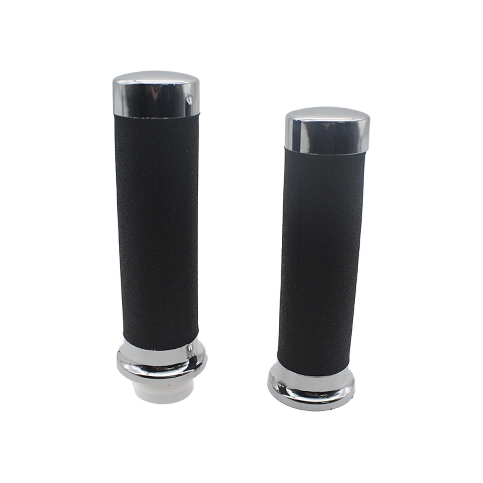 2 Pieces 28mm Motorcycle Handlebar Grips Handle Grips for Honda Magna 250 Magne250 Shadow 400 750 Replacement Durable