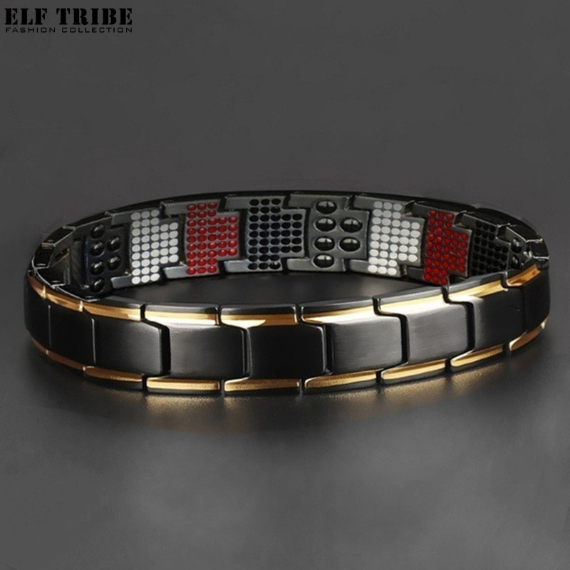 ELF TRIBE 1 cái Vòng tay nam châm đa điểm có thể tháo rời vòng đeo tay từ tính