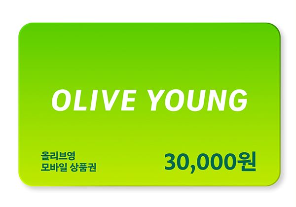 Thẻ Quà Tặng Điện Tử OLIVE YOUNG 30,000 Won