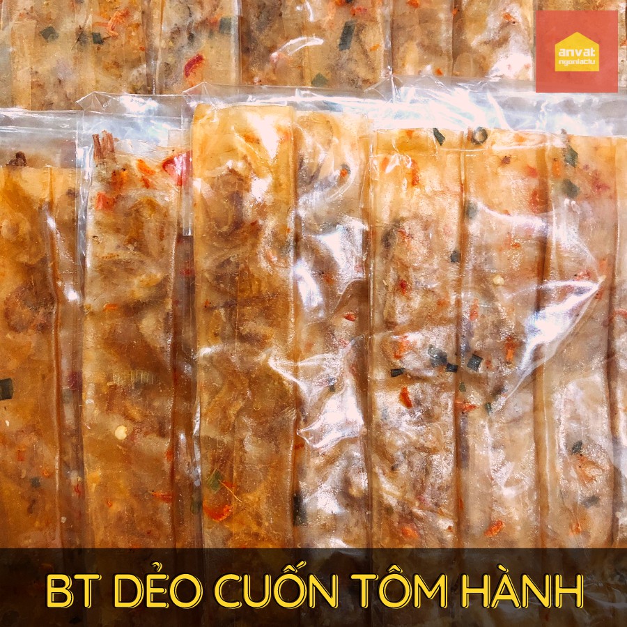 Bánh tráng dẻo cuốn tôm hành hàng loại 1 đặc sản tây ninh chính gốc - đồ ăn vặt - ăn vặt siêu ngon - càng ăn càng ghiền