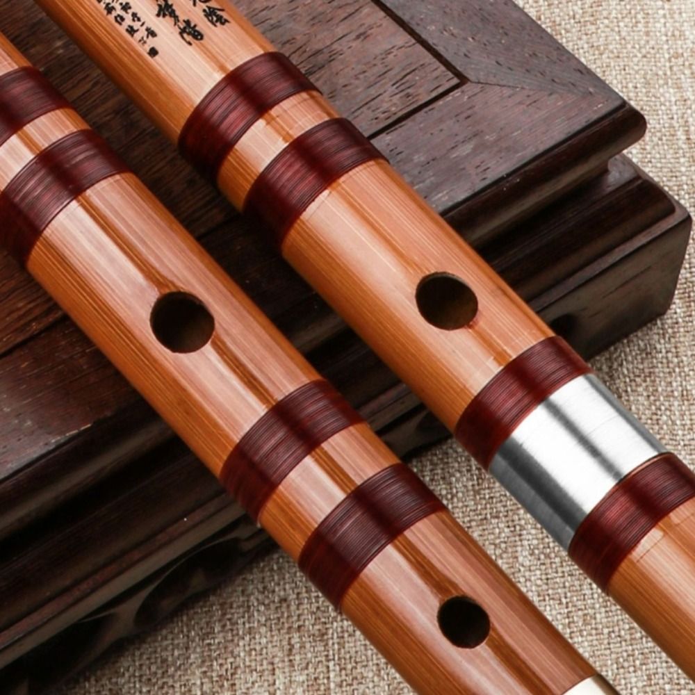 Aton khóa nhạc truyền thống Trung Quốc tre thủ công sáo tre nhạc cụ thủ công trình diễn sáo truyền thống C D E F G sáo tre