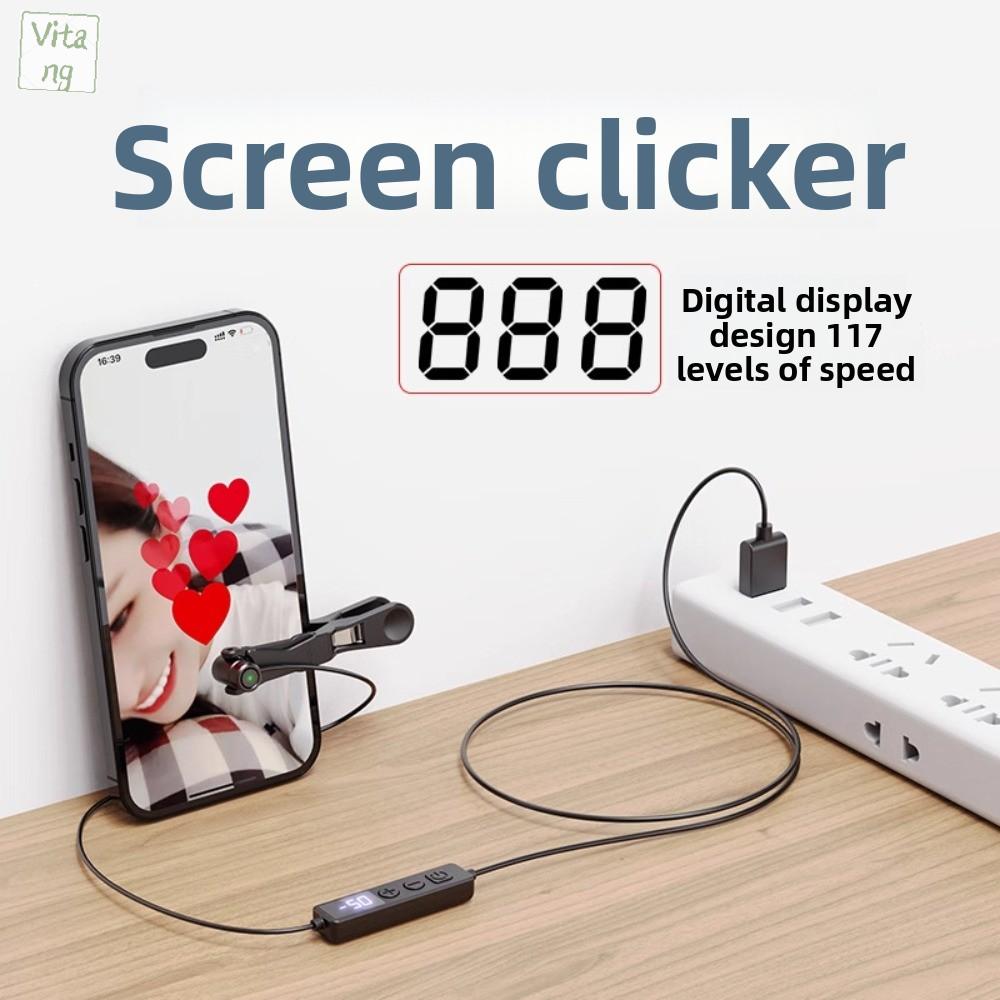 VITANG Nhiều bánh răng Trình tự động nhấp màn hình Màn hình kỹ thuật số Liên tục Thiết bị nhấn tự động Chạm vào Tapper Di động Thiết bị tự động nhấp chuột Ứng dụng điện thoại