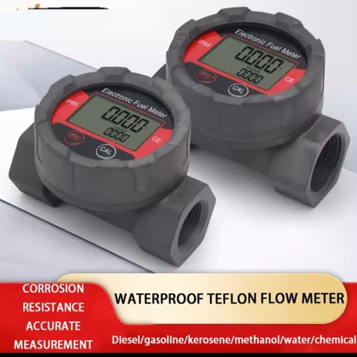 DIGITAL FLOW METER WATERPROOF FLOW METER TURBINE Harga  1,460,000 rupiah*Gratis Ongkir