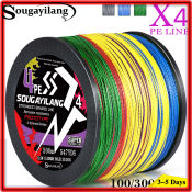 Sougayilang X4 PE Braided Fishing Line - Strong and Durable