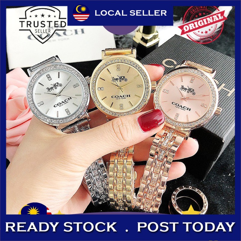 Coach ladies deals watch price