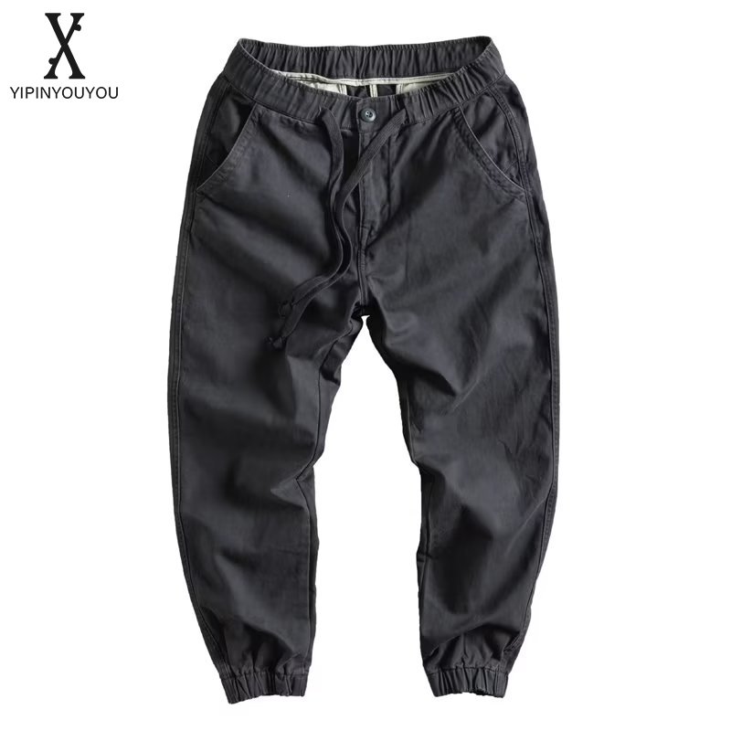 YIPINYOUYOU Men s pants - Men s casual pants Ninth pants Cargo pants