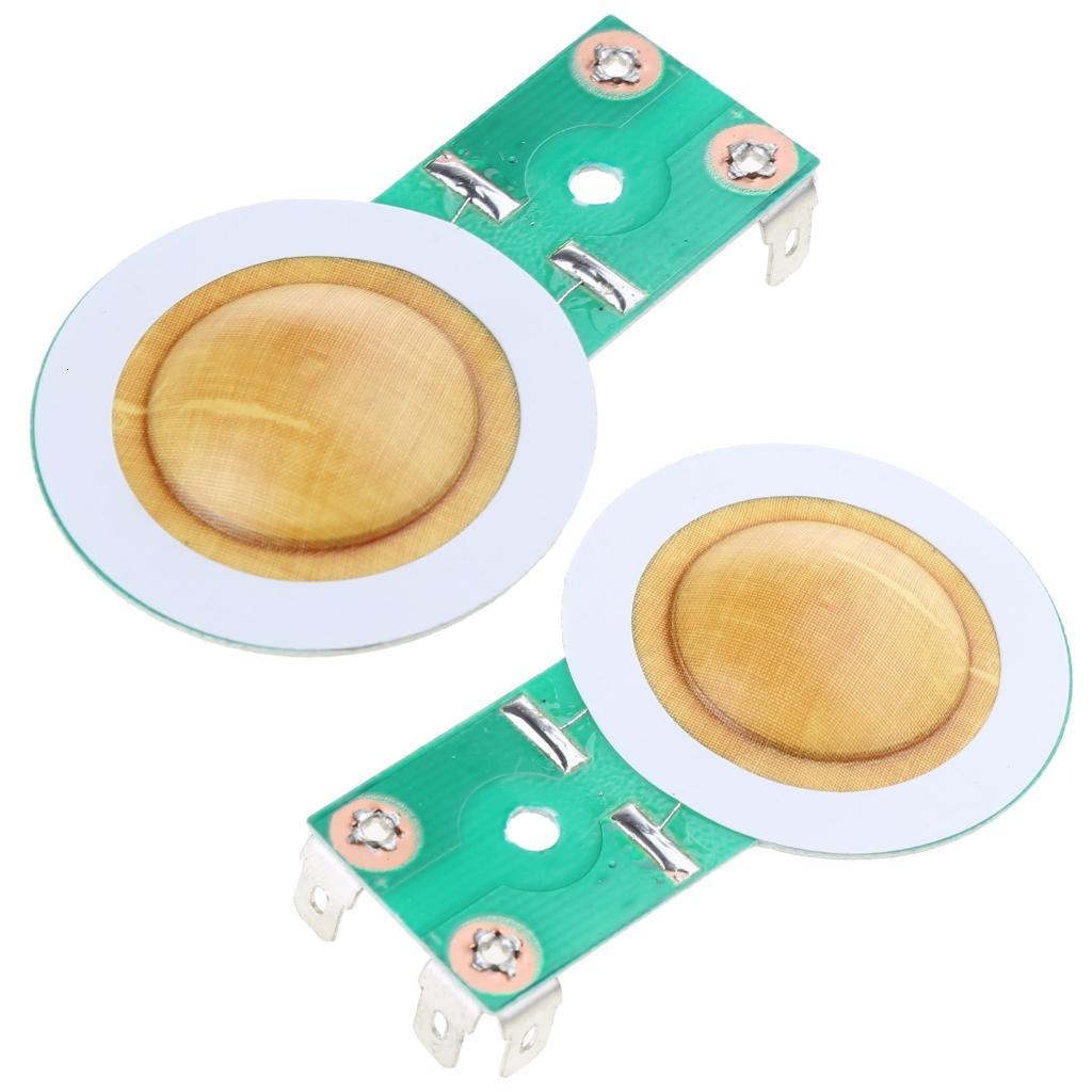 2pcs 25.5mm 24.5mm sừng treble phim nhựa màng ổ đĩa cho đầu tweeter côn loa cho truyền phát nhạc hoặc internet Rad