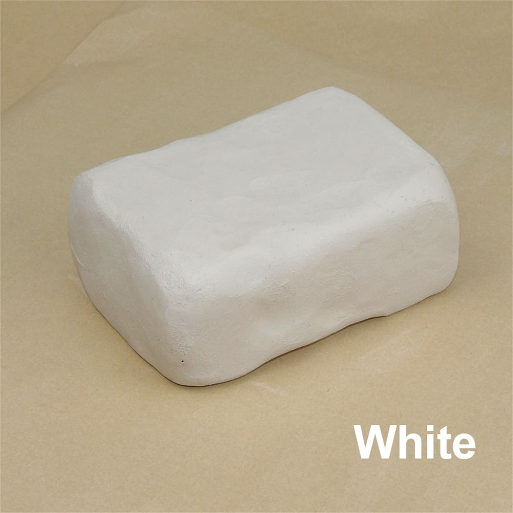 500g Multicolour Pottery Clay Natural Air-Hardening Clay Mud For Child Kids DIY Handmade Craft Tools