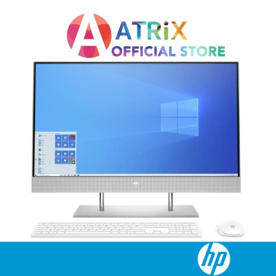 【Free MS Office】Express Delivery | HP All-in-One 27-dp1121d PC 27inch FHD IPS Touch | Intel Core i7-1165G7 | 16GB DDR4-3200 | 1TB SSD | Iris Xe Graphics | 3Y HP Onsite Warranty
