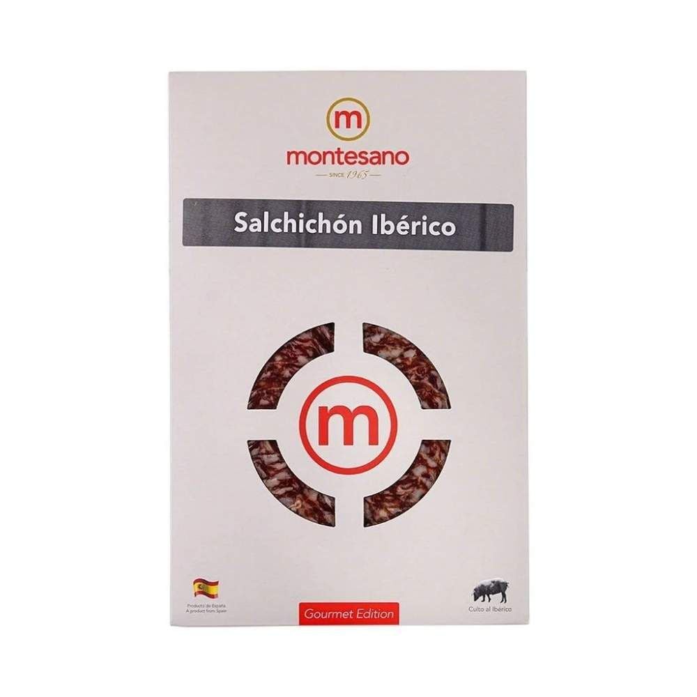 Xúc xích Iberico Salchichon Montesano cắt lát 100g