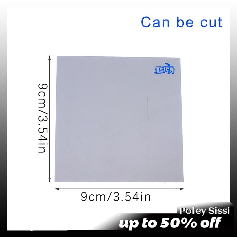 Potey 2pcs 9x9cm phổ LCD Xe điện phân cực phim hình ảnh màn hình hiển thị Đồng hồ pin xe lớn điện thoại di động