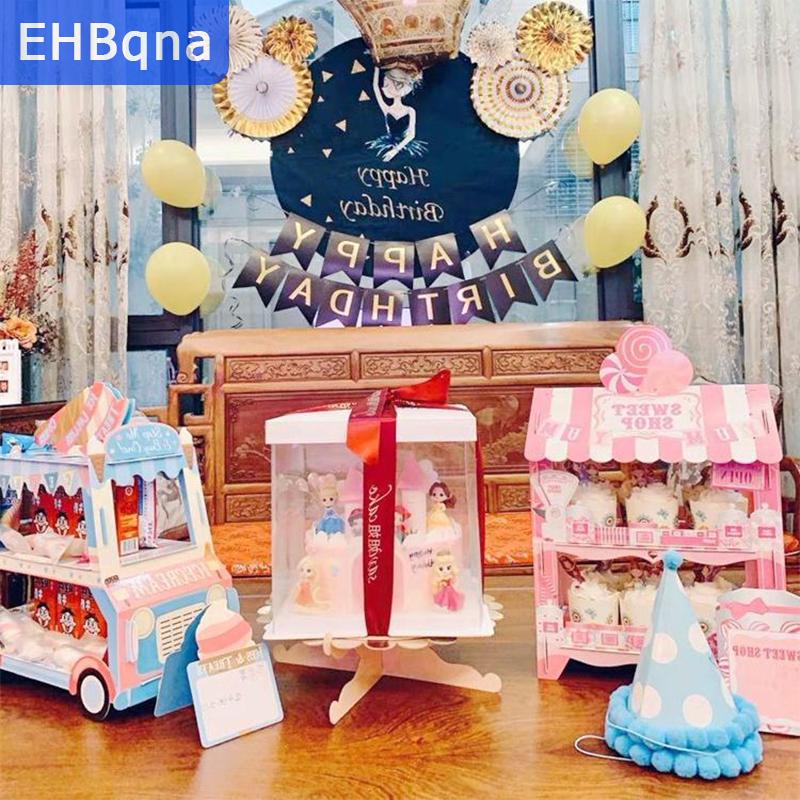 [COD] EHBqna SPORTS ที่วางไอศกรีมบนโต๊ะสำหรับขนมวันเกิดที่วางไอศกรีมรถบรรทุกไอศกรีมรถรถบัสแท่นวางเค้กคัพเค้กรถบัสฐานวางแสดงอมยิ้มรถเข็นกระดาษสำหรับเจ้าสาว ราคา 193 บาท*ส่งฟรี