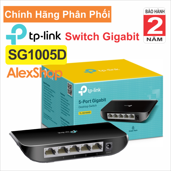 [Chính Hãng] Bộ Chia Mạng TP-Link SG1005D Switch 5 Cổng Gigabit