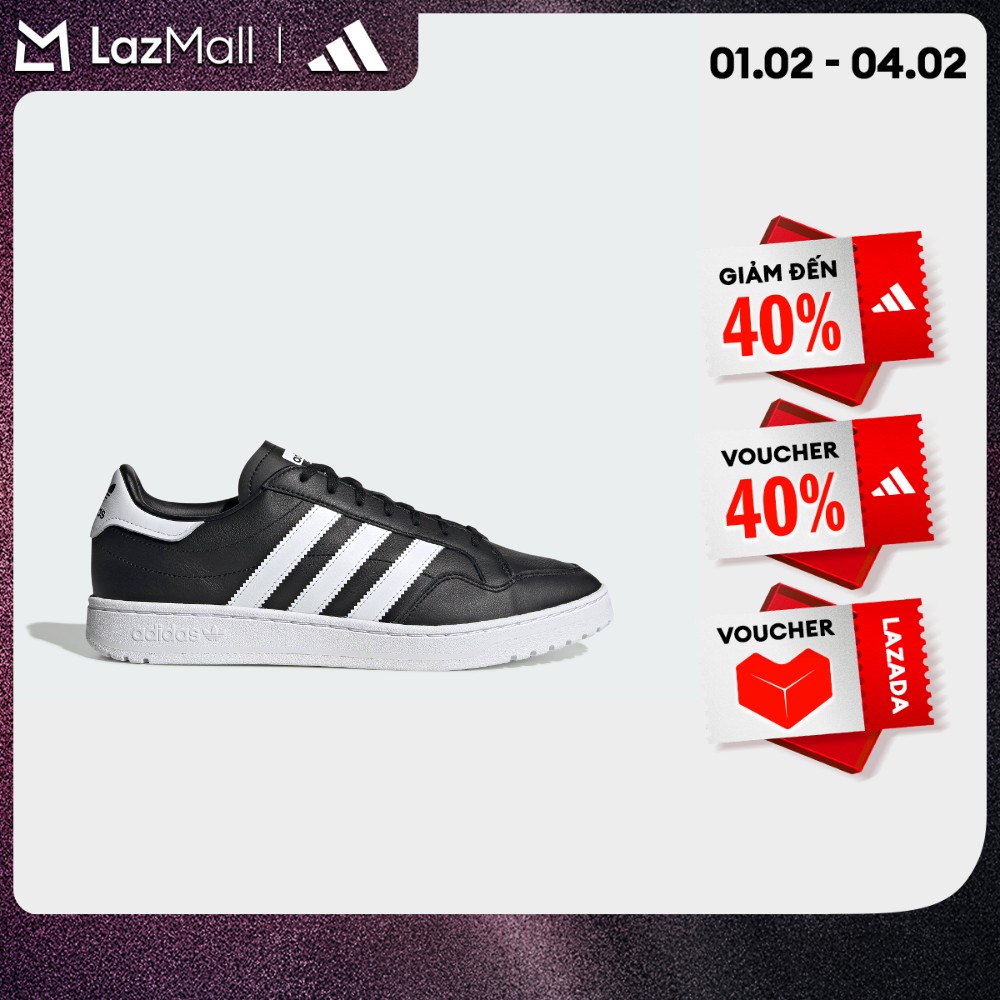 adidas Phong cách sống Giày Team Court Nam Đen EF6048