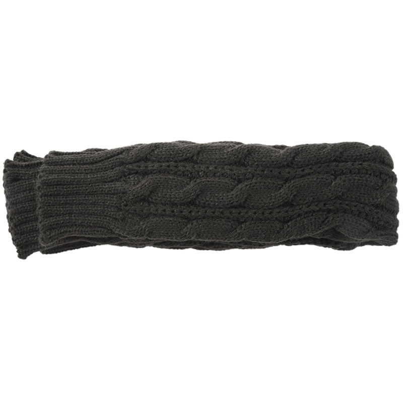 I4(VEFM) Fashion Winter Women Men Unisex Gloves Long Fingerless Arm Warmers Knitted Glove