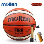 Meroca Molten GG7X Size 7 Basketball with Pump and Net