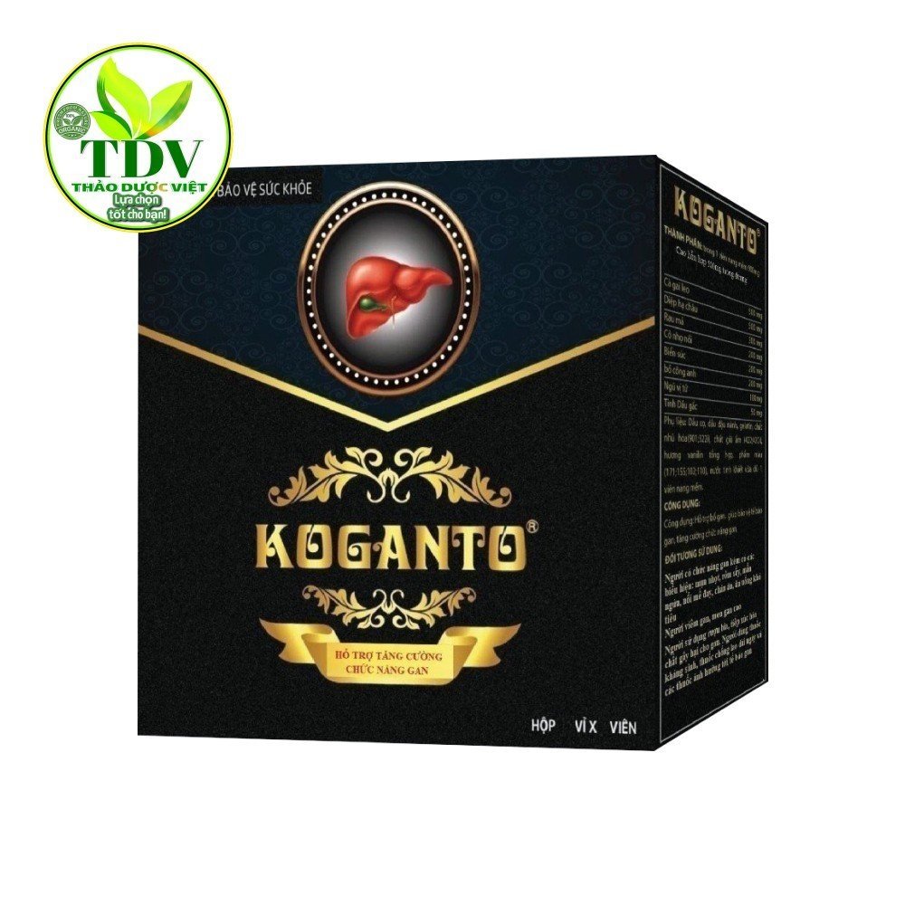Koganto hộp 60 viên – Hỗ trợ bảo vệ các tế bào gan, tăng cường chức năng gan | MPNTSHOP