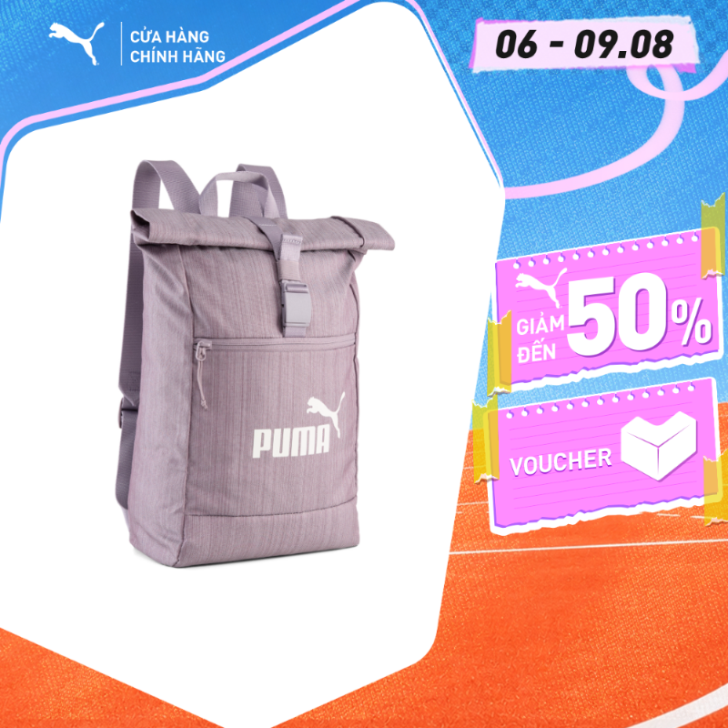 Balo Thời Trang PUMA Nữ BASE Small Backpack Plum Jam Màu Tím