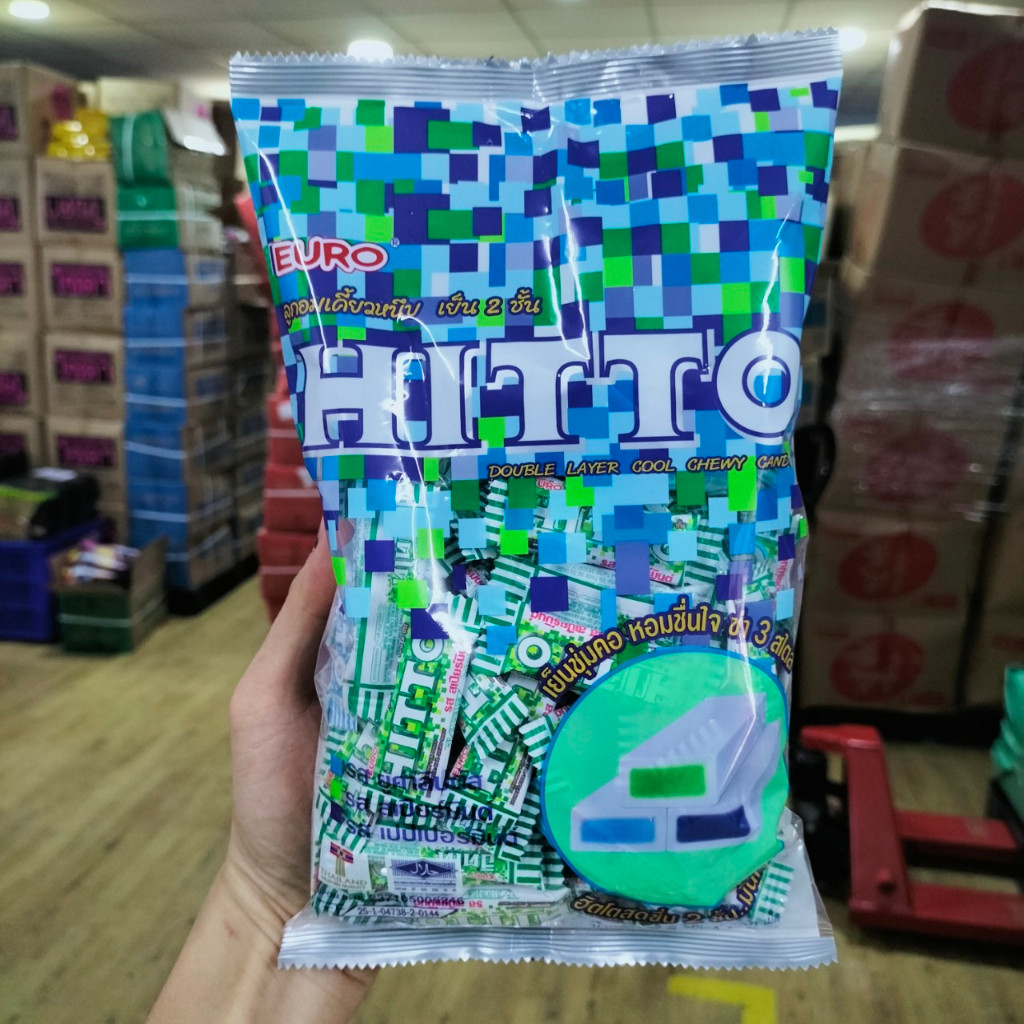 [DATE MỚI] COMBO 5 GÓI 100 VIÊN KẸO BẠC HÀ HITTO THÁI LAN