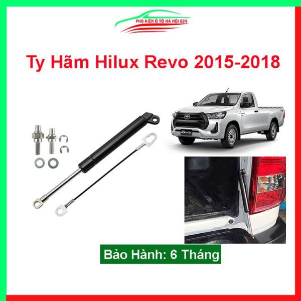 Ty hãm mở cốp thủy lực cho dòng xe ô tô bán tải Hilux Revo M70 M80 2015-2018 kèm phụ kiện lắp