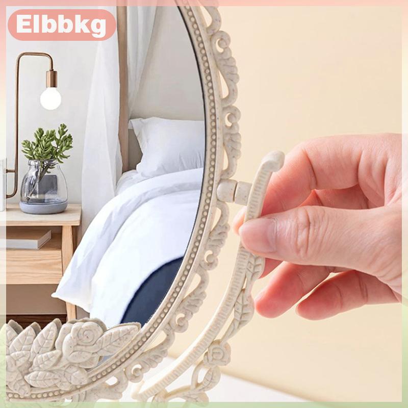 Elbbkg Bắc Âu Trang Điểm Gương Cổ Điển Trang Trí Gương Nhựa Mỹ Phẩm Gương Phòng Trang Trí Nội Thất Espejos decorativos Công Cụ Làm Đẹp