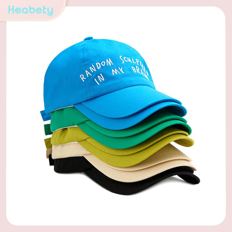 Heabety หมวกตัวอักษรทรงสูงเนื้อนุ่มสไตล์เกาหลี ราคา 172 บาท*ส่งฟรี