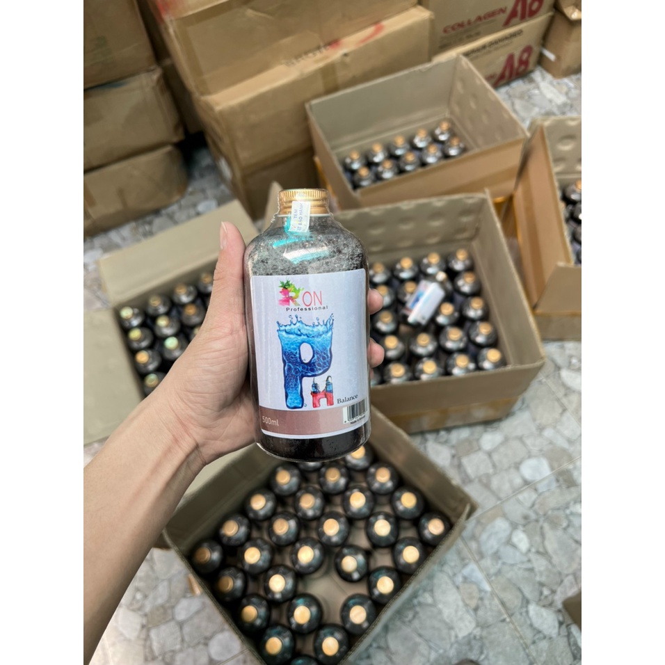 Ron - ph khử kiềm cho tóc nhuộm, sấy uốn, hấp tóc az008