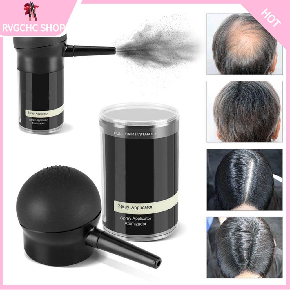 Rvgchc cửa hàng vẻ đẹp chai kiểu Jar tóc dày vòi phun sợi bơm phun Applicator tóc xây dựng