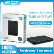 WD Elements Portable External Hard Drive (1TB/2TB)