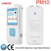 Contec PM10 Portable ECG Monitor with Bluetooth and USB