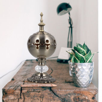 Lư Đốt Trầm Hương Hợp Kim Cao Cấp Dùng Đốt Trầm Nụ