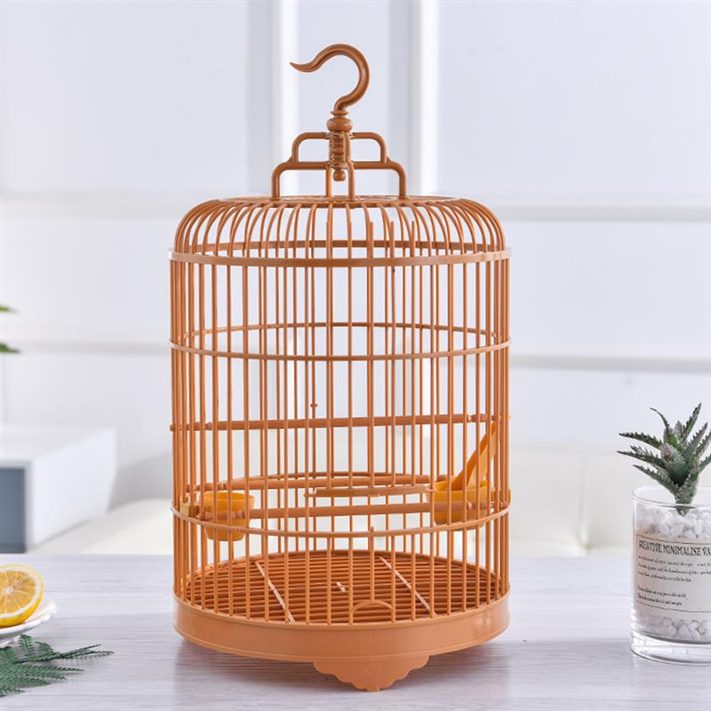 1 Bộ nhựa lồng chim bồn tắm cho chim cho lồng chim tàu sân bay du lịch lồng lồng chim với đứng trang trí lồng chim lồng chim