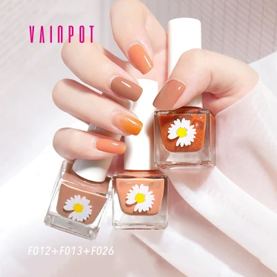 [Vainpot-SG] Jelly Tint Peel Off Water based Non-toxic Nail Polish -38 Fruity Scented Colours